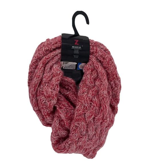 Alabama Crimson Tide Infinity Scarf Chunky Knit NCAA Zoozats Red Womens OS Cute - Picture 4 of 5